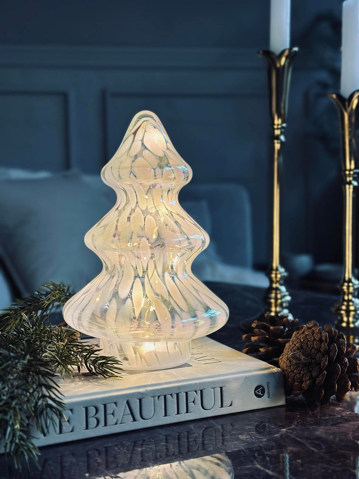 Sapin de Noël avec lumière LED