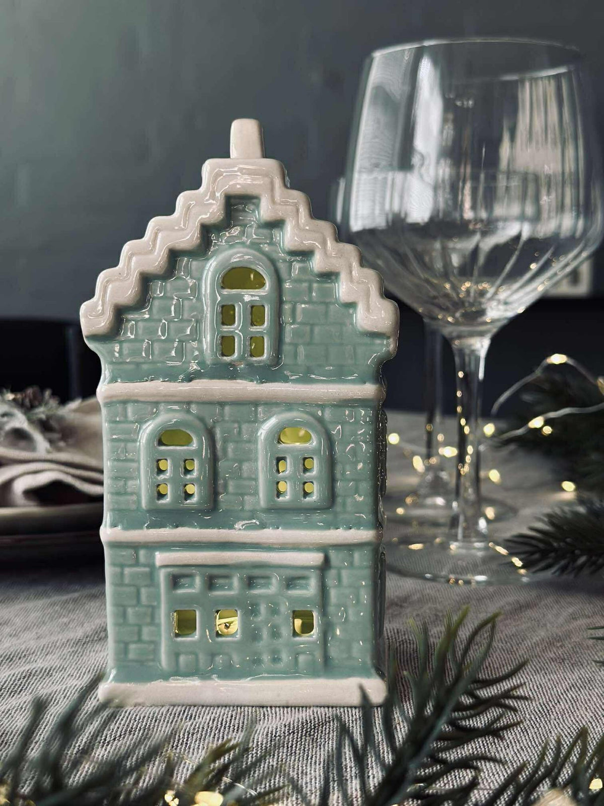 Maison lumineuse avec LED  - Pastel Color MIX
