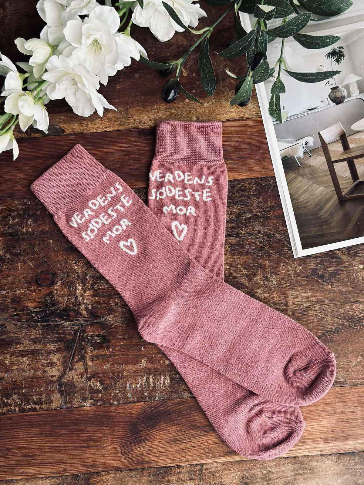 Chaussettes La maman la plus adorable du monde - T. 37-41