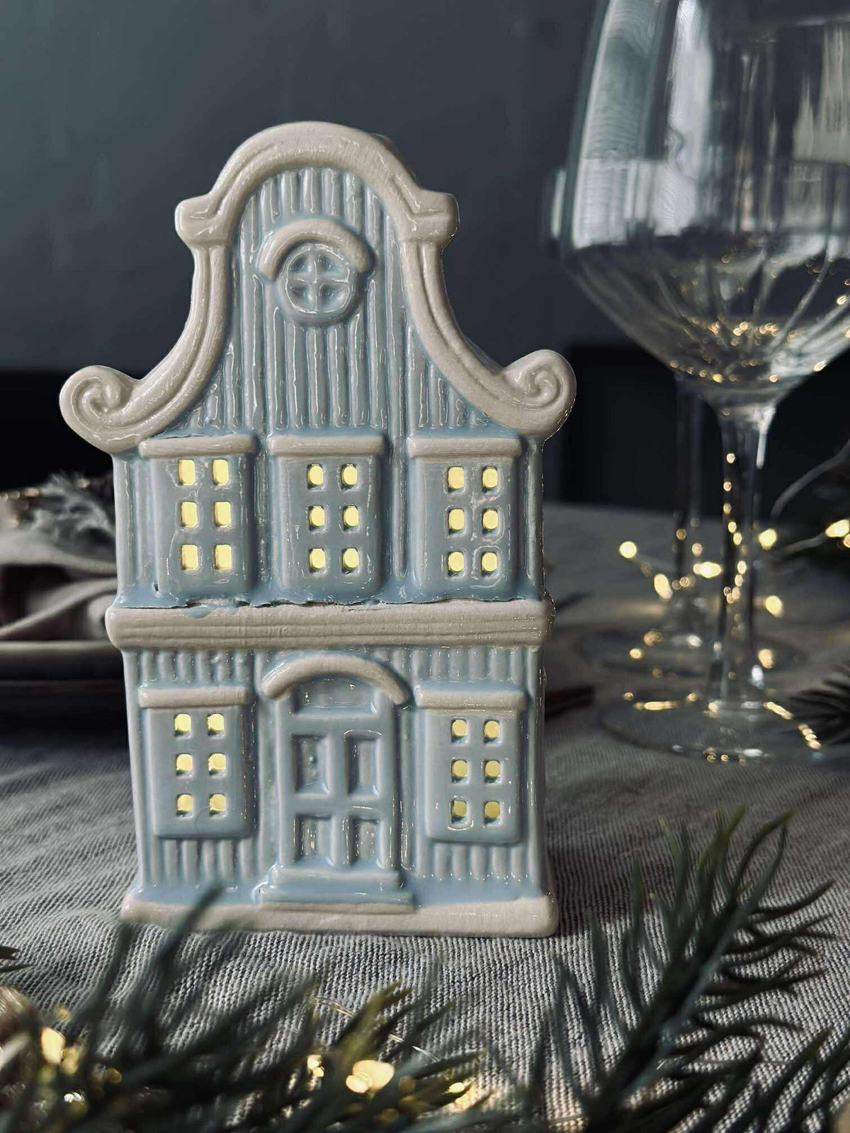 Maison lumineuse avec LED  - Pastel Color MIX