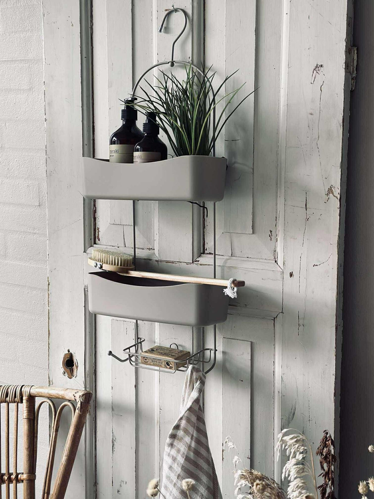 Rangement pour salle de bain - Beige