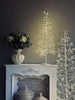 Sapin de Noël avec 600 lumières LED - Blanc