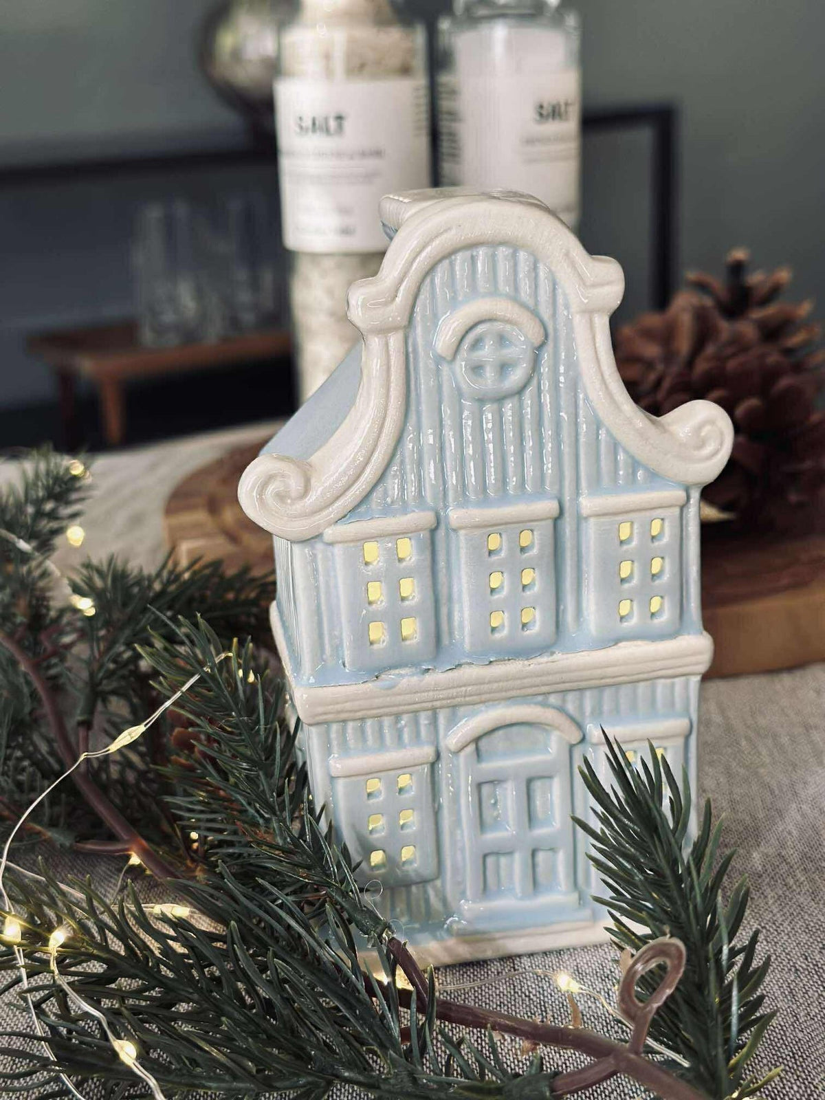 Maison lumineuse avec LED  - Pastel Color MIX