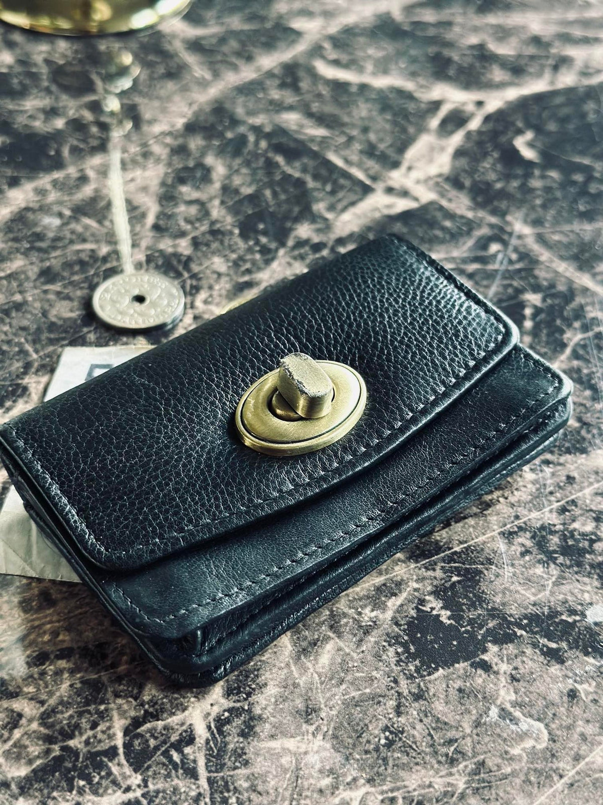 Porte-monnaie Moa Small Black