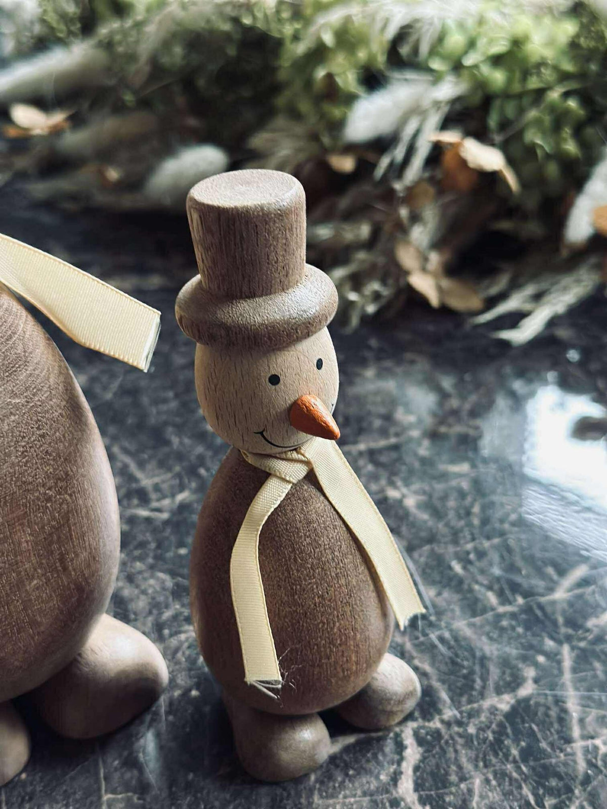 Bonhomme de neige - wood
