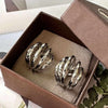 Boucles d'oreilles Cornelia 20 mm - Plaqué argent