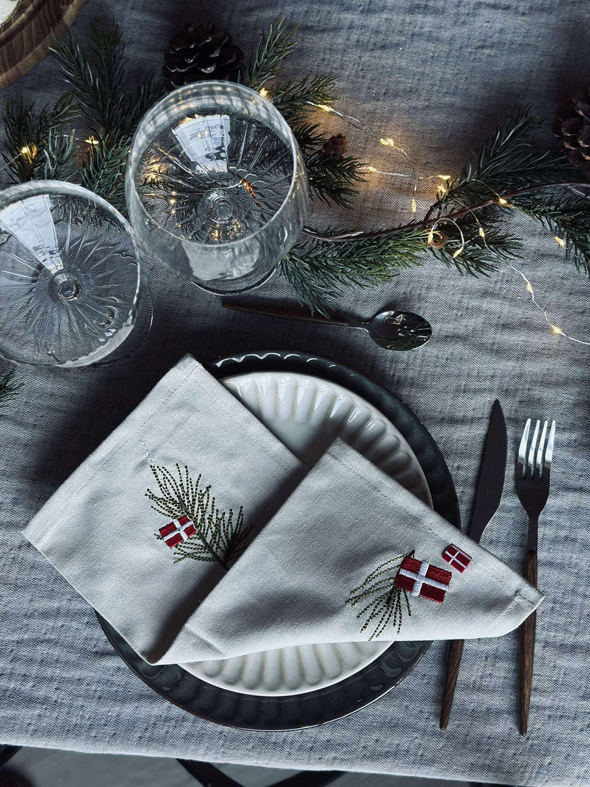 Serviette de table JUL 30x30 - 1 pièce