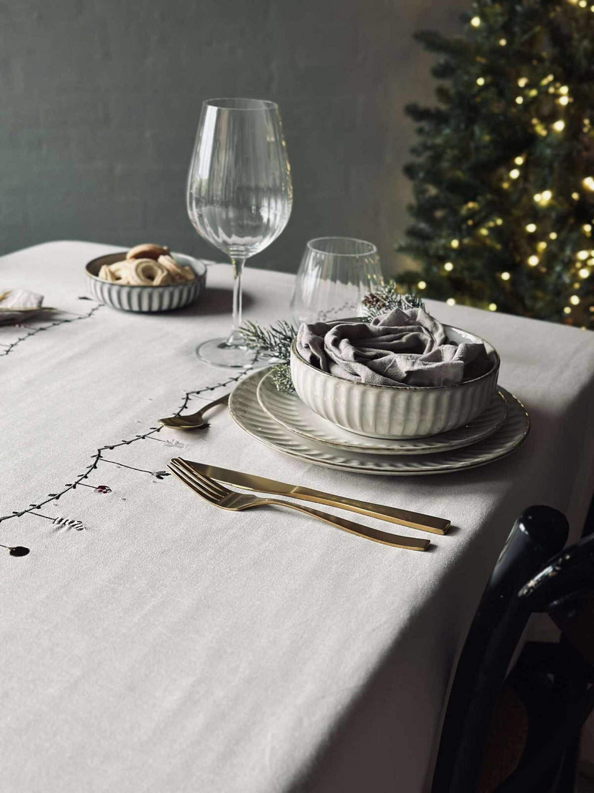 Chemin de table de Noël - 140x240 cm