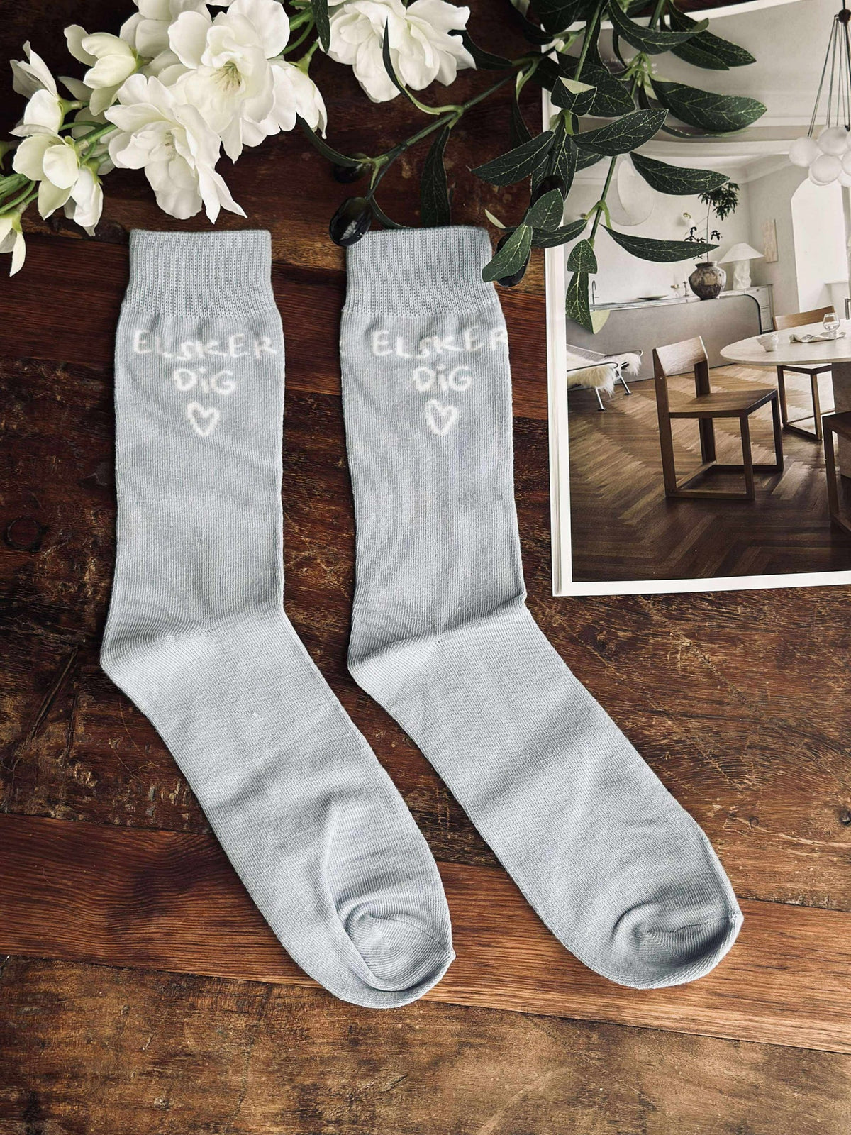 Chaussettes bleues - taille 42-46