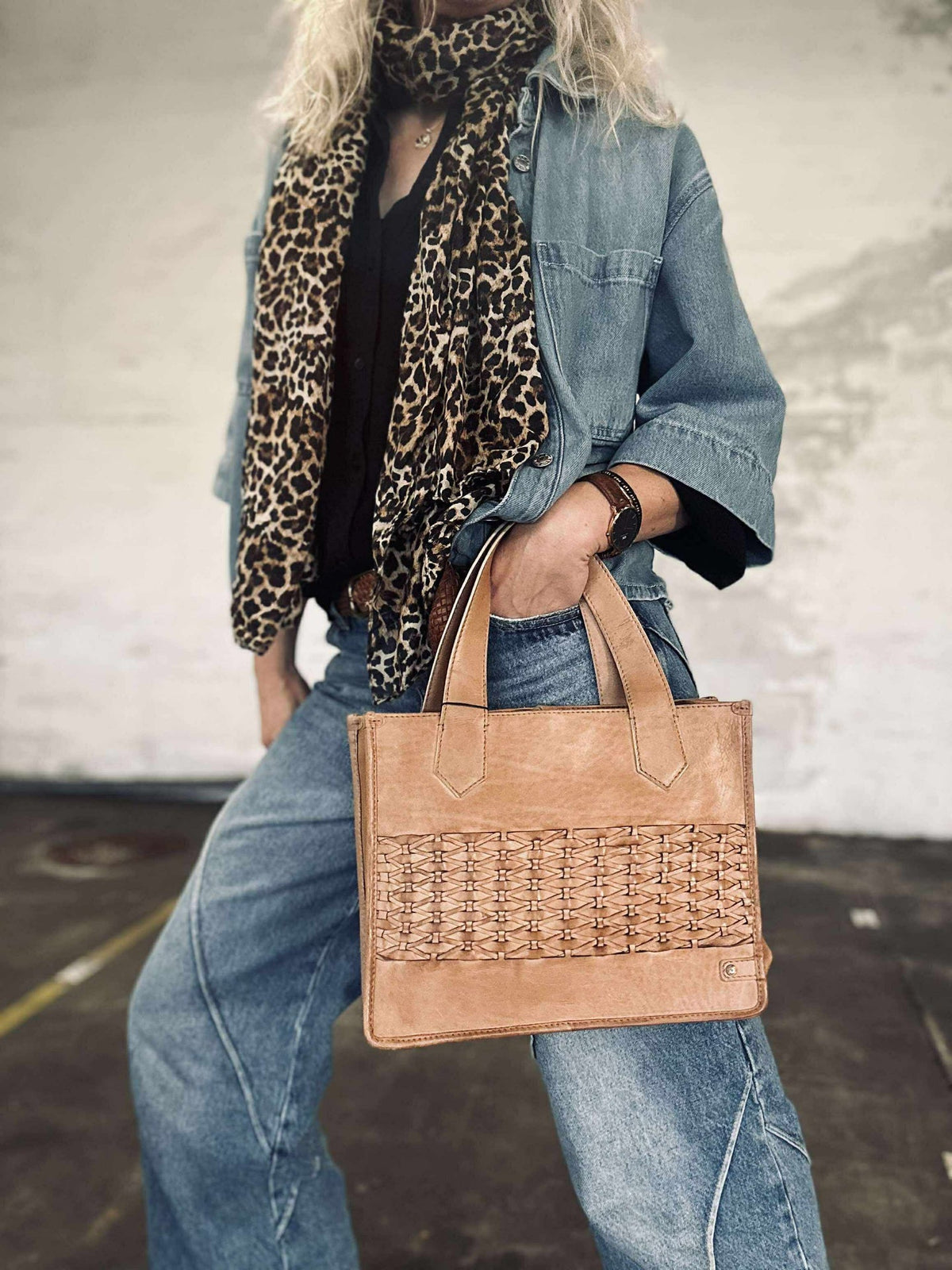 Sac à main élégant - Camel