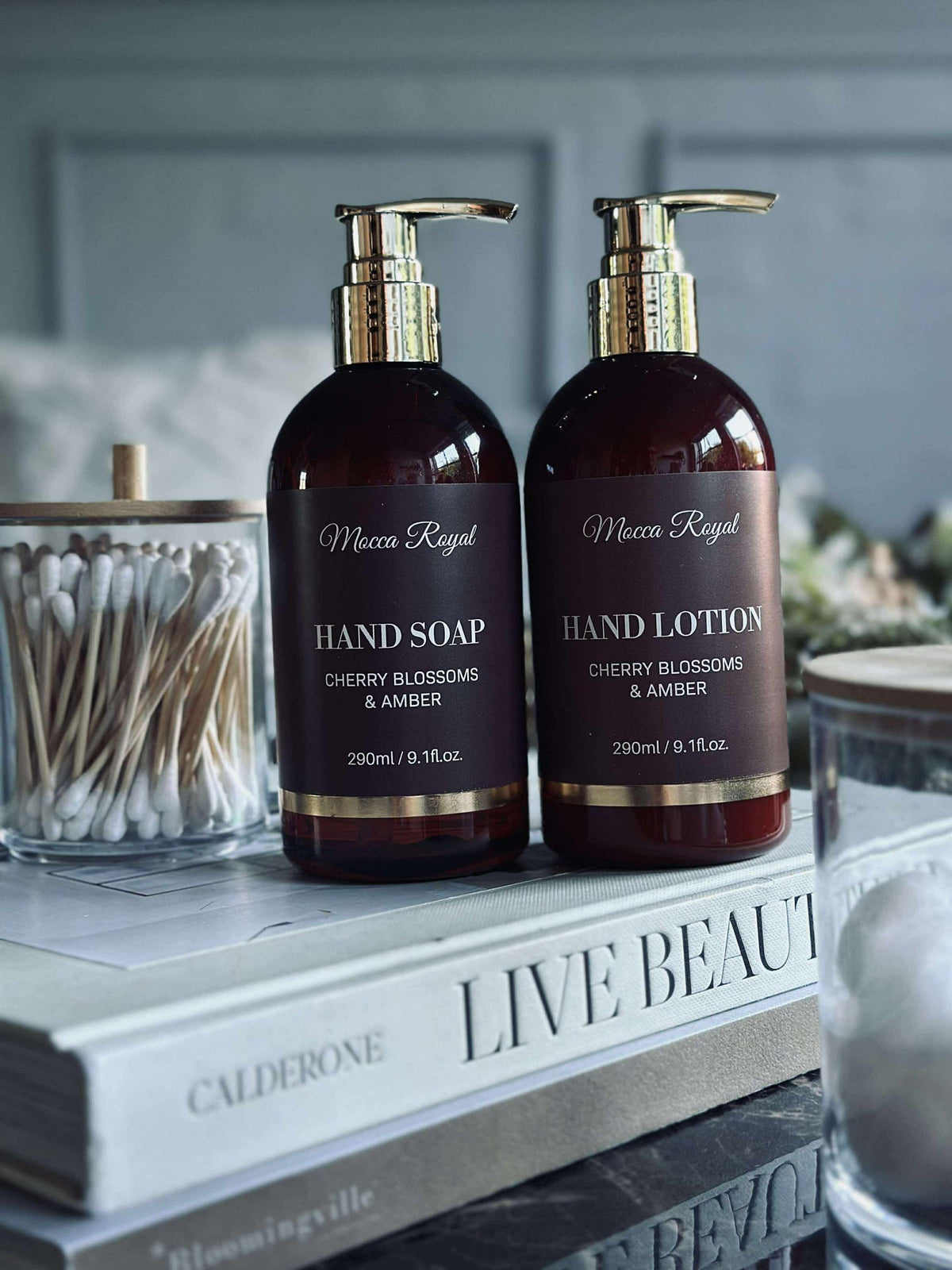 Coffret cadeau , savon pour les mains & lotion MIX