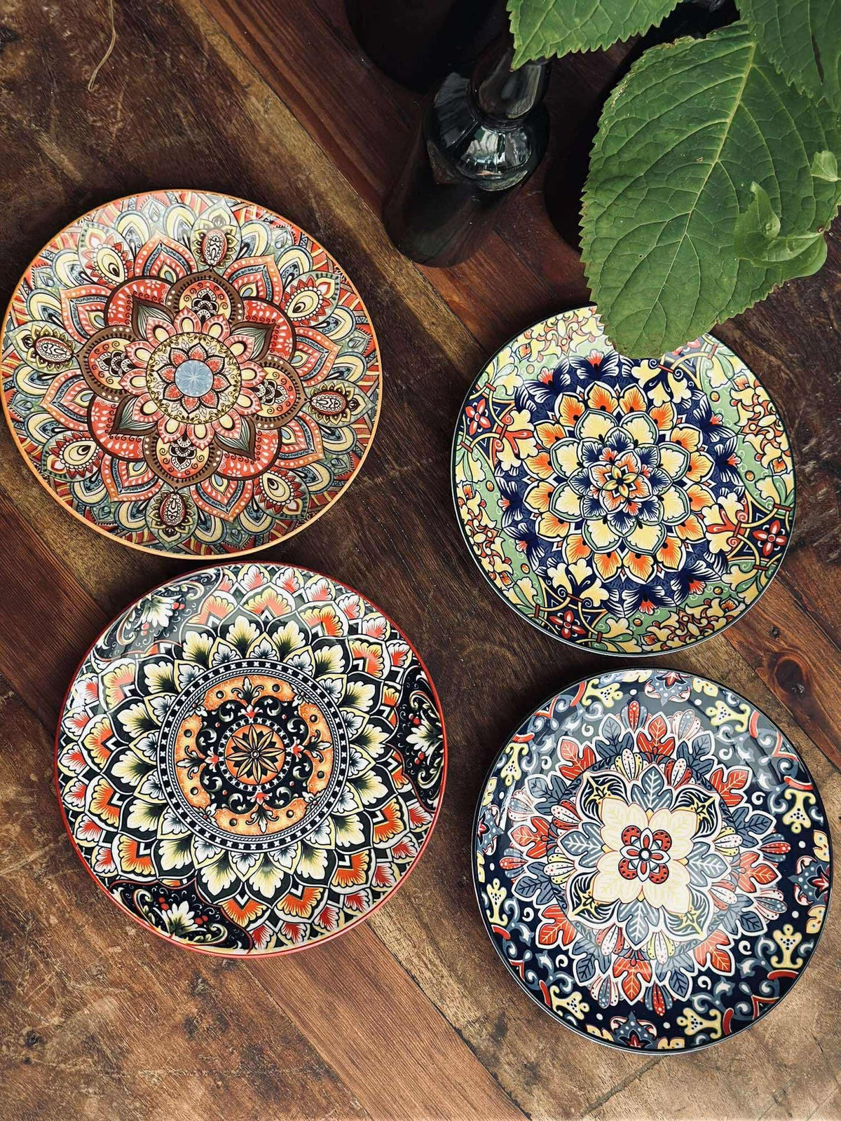 Assiette Color boheme MIX