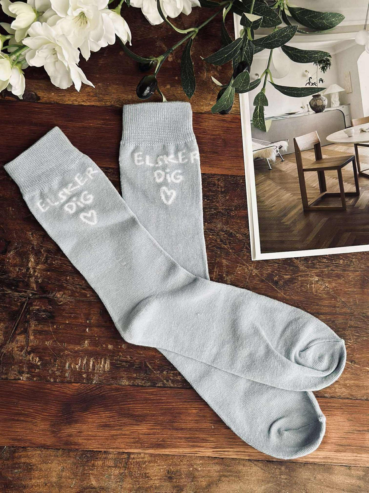 Chaussettes bleues - taille 42-46