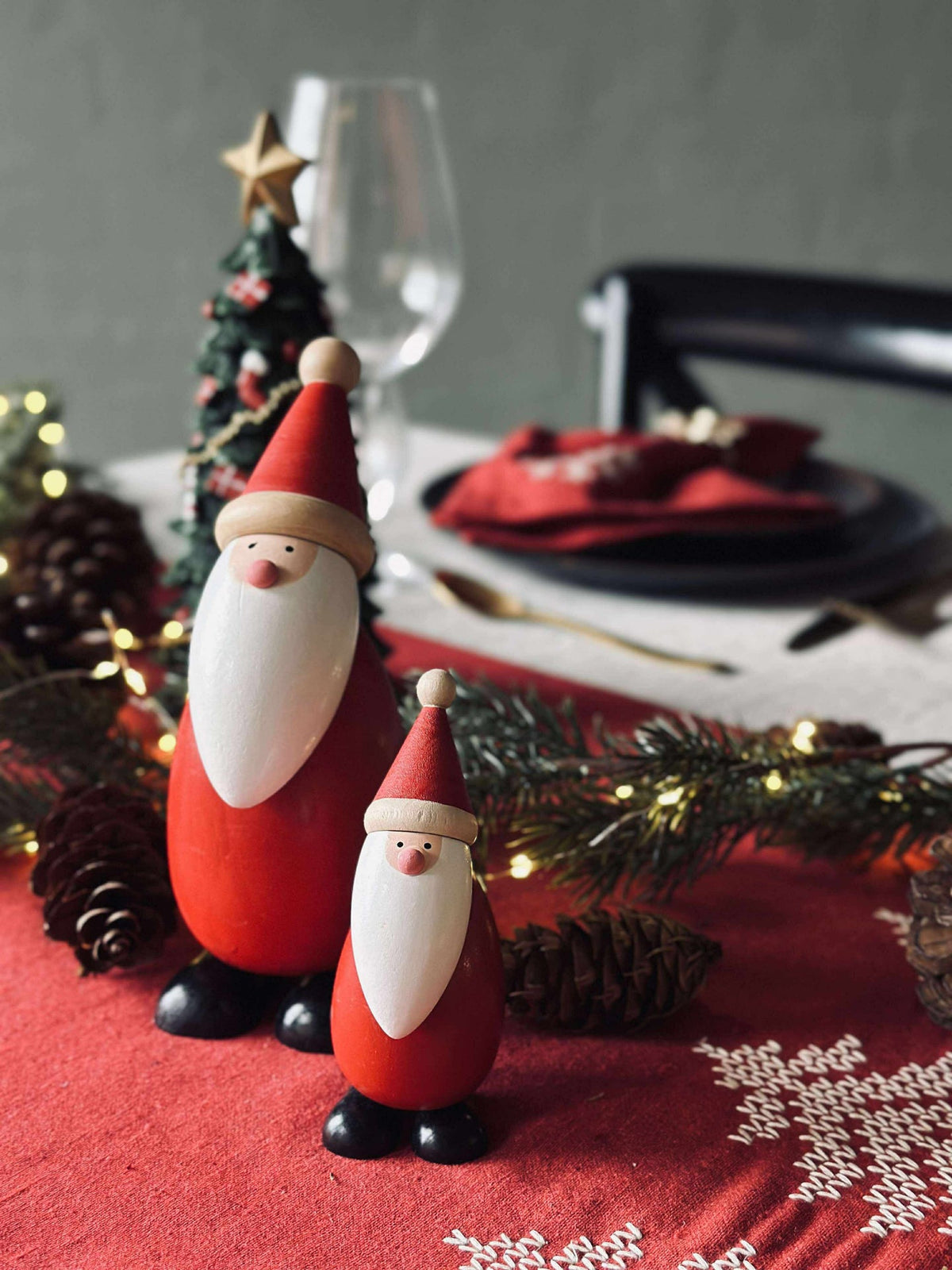 Père Noël - wood