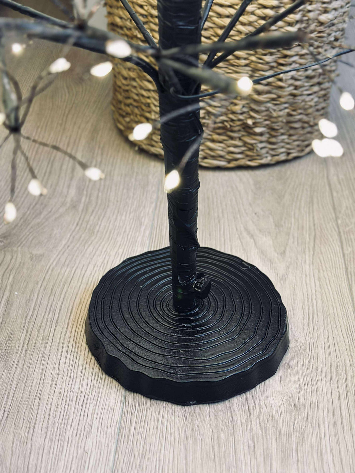 Sapin de Noël avec 1600 lumières LED - Noir
