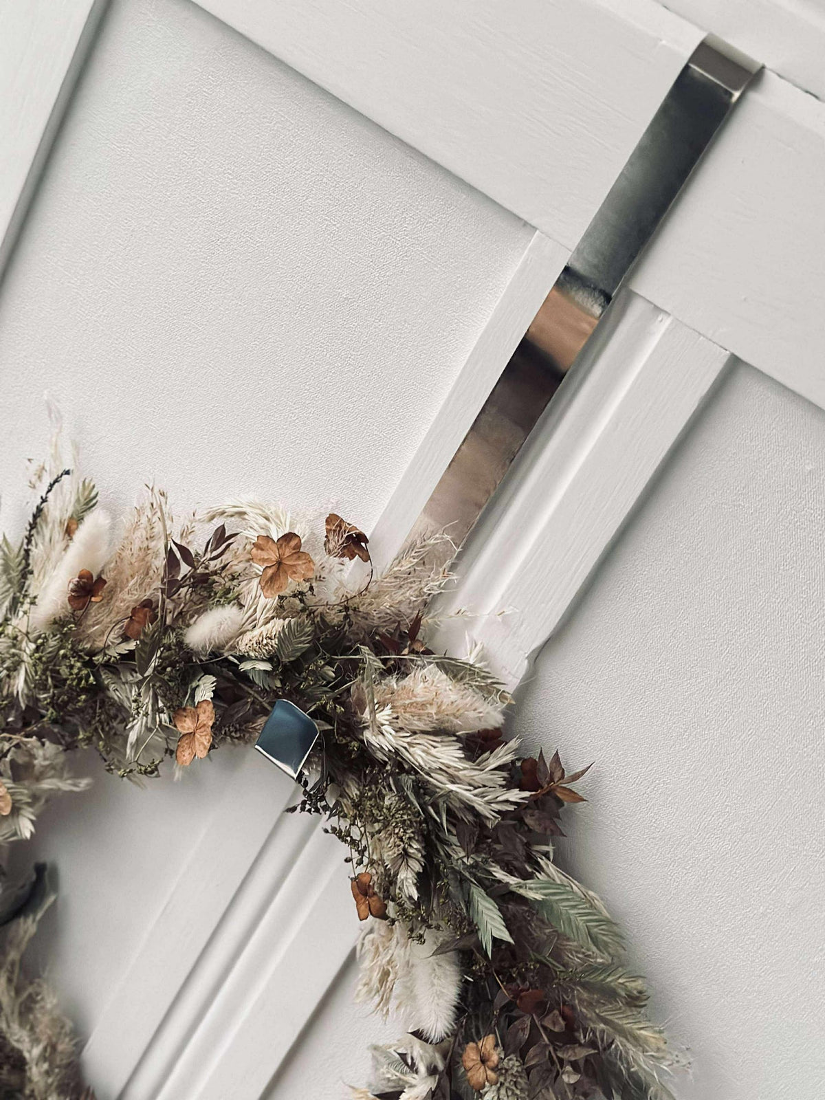 Support pour couronne de porte - Silver