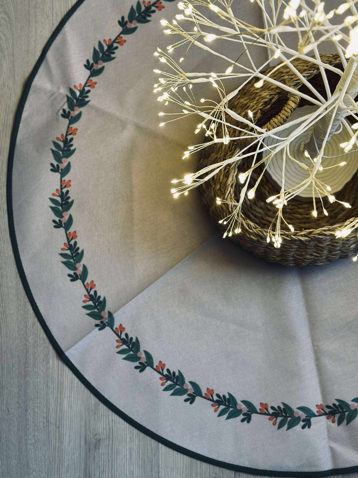Tapis de sapin de Noël 100cm