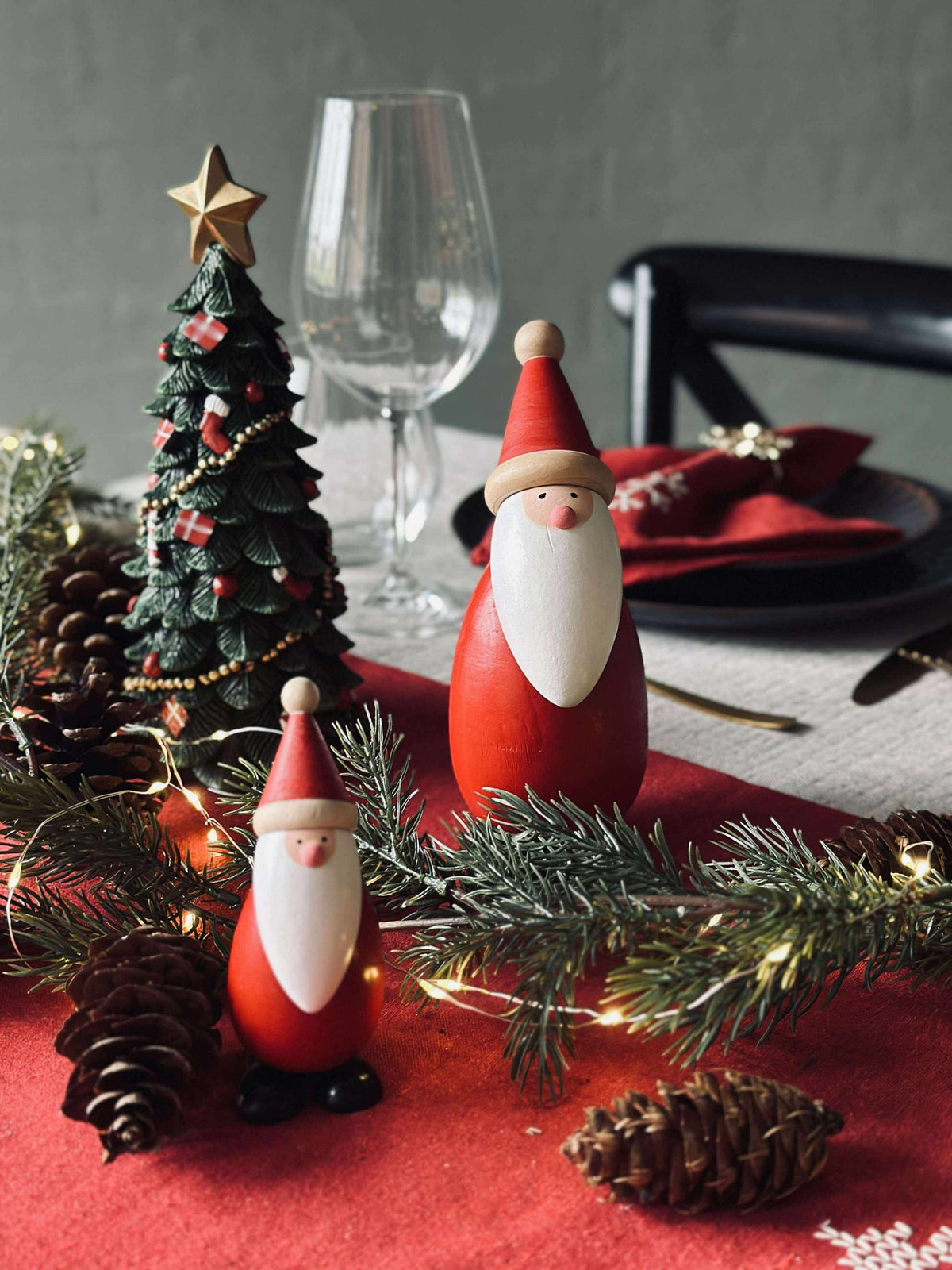 Père Noël - wood