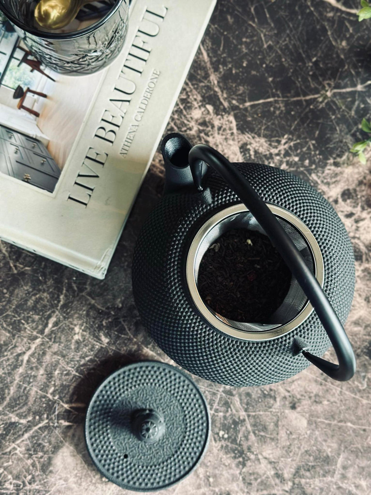 Théière en fonte - 1200 ml.