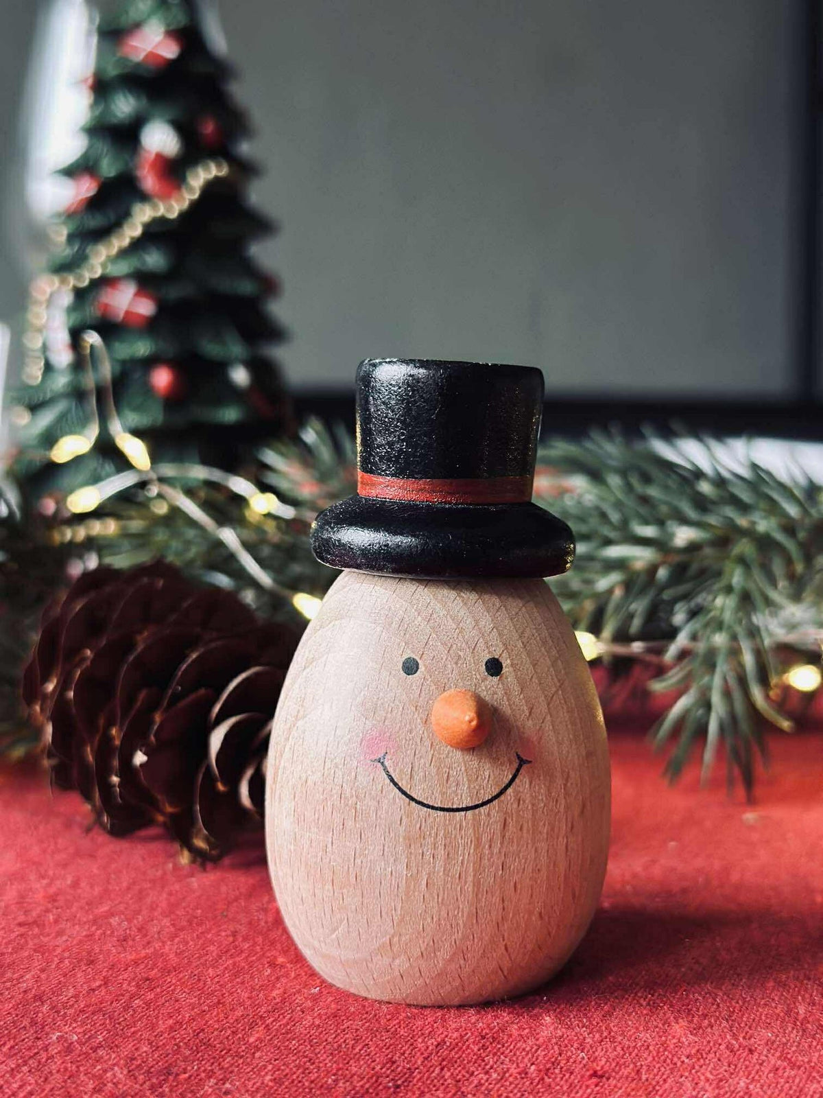 Bonhomme de neige - wood