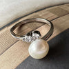 Bague Rini - Réglable avec perles d’eau douce