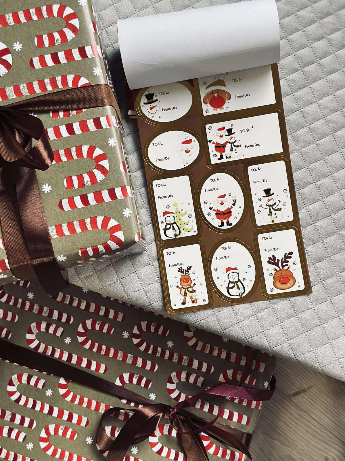 Étiquettes cadeau MIX