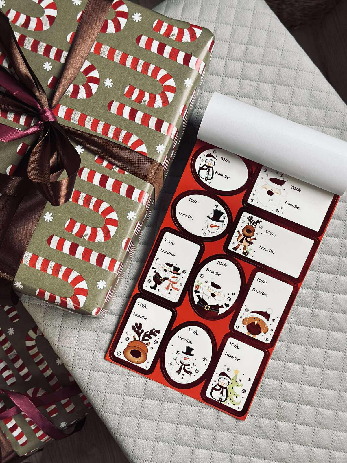 Étiquettes cadeau MIX