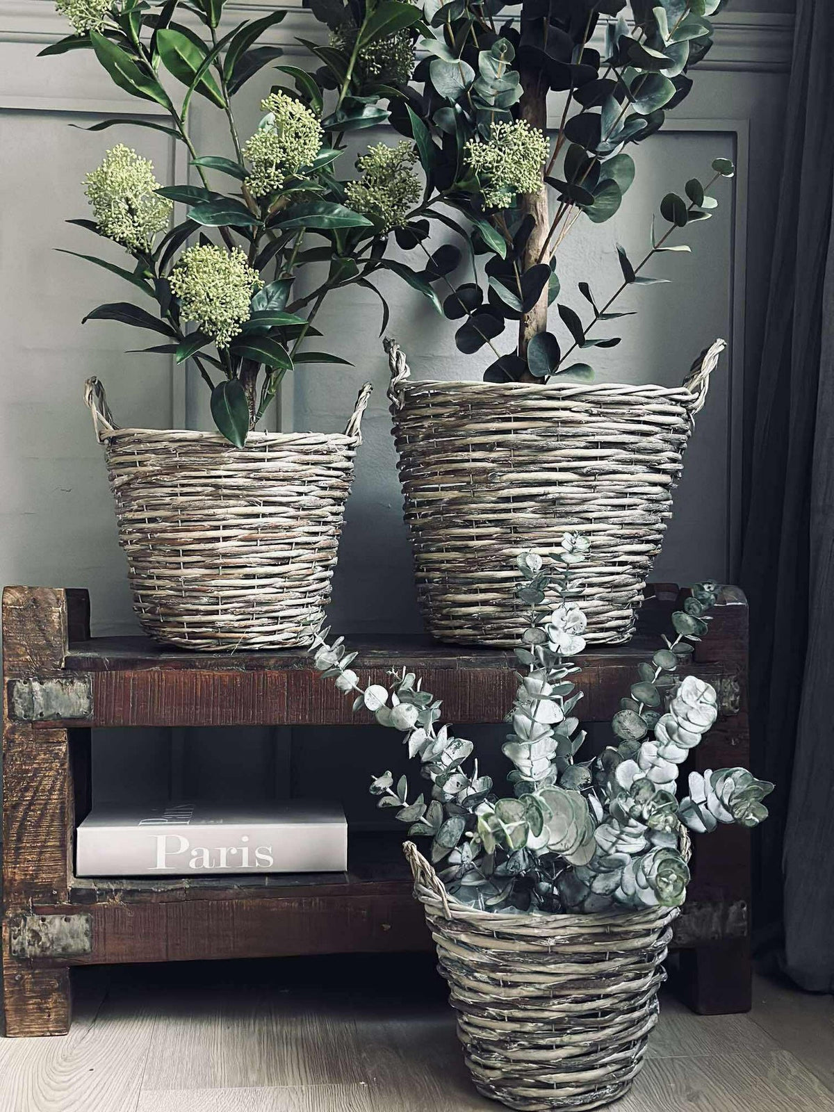 Paniers pour plantes  – Lot de 3 tailles