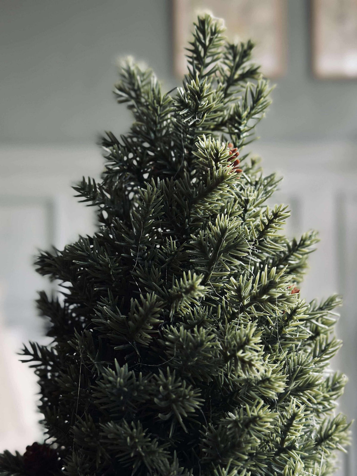 Sapin de Noël avec guirlande lumineuse - 50 cm.
