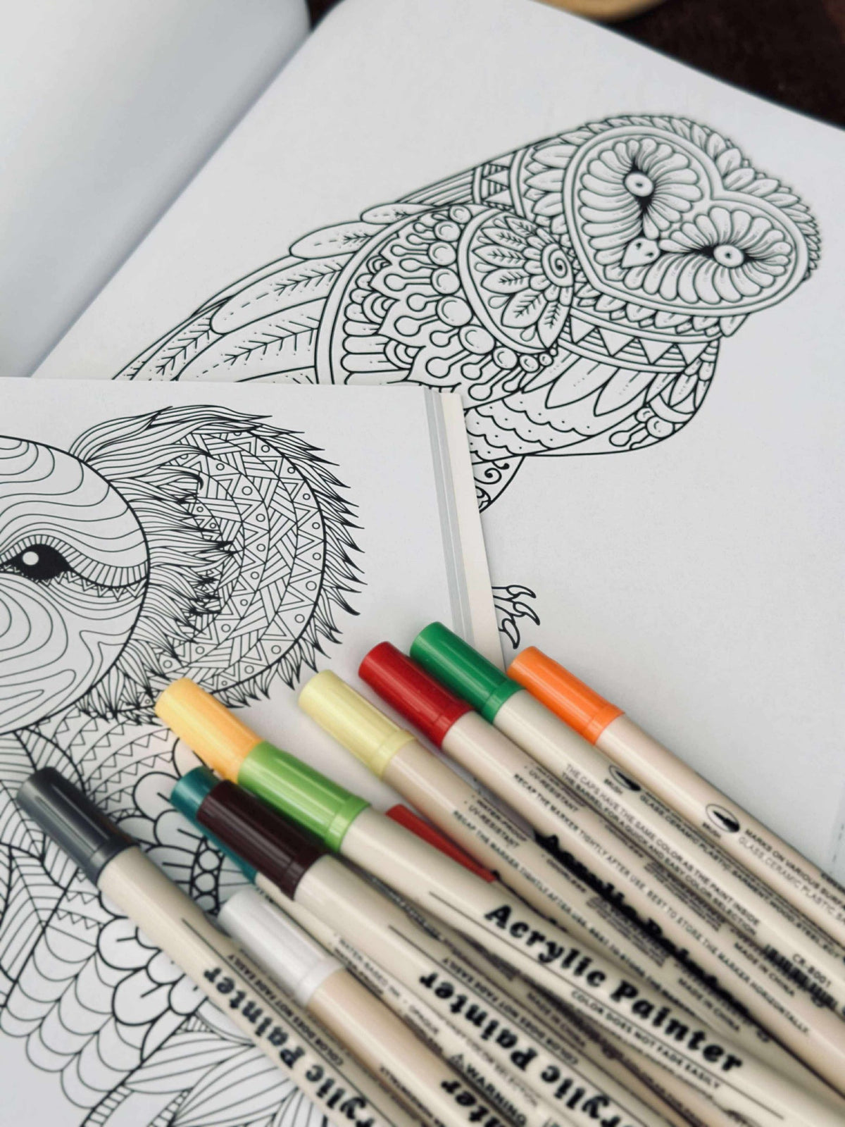 Livre de coloriage pour adultes - Animal MIX