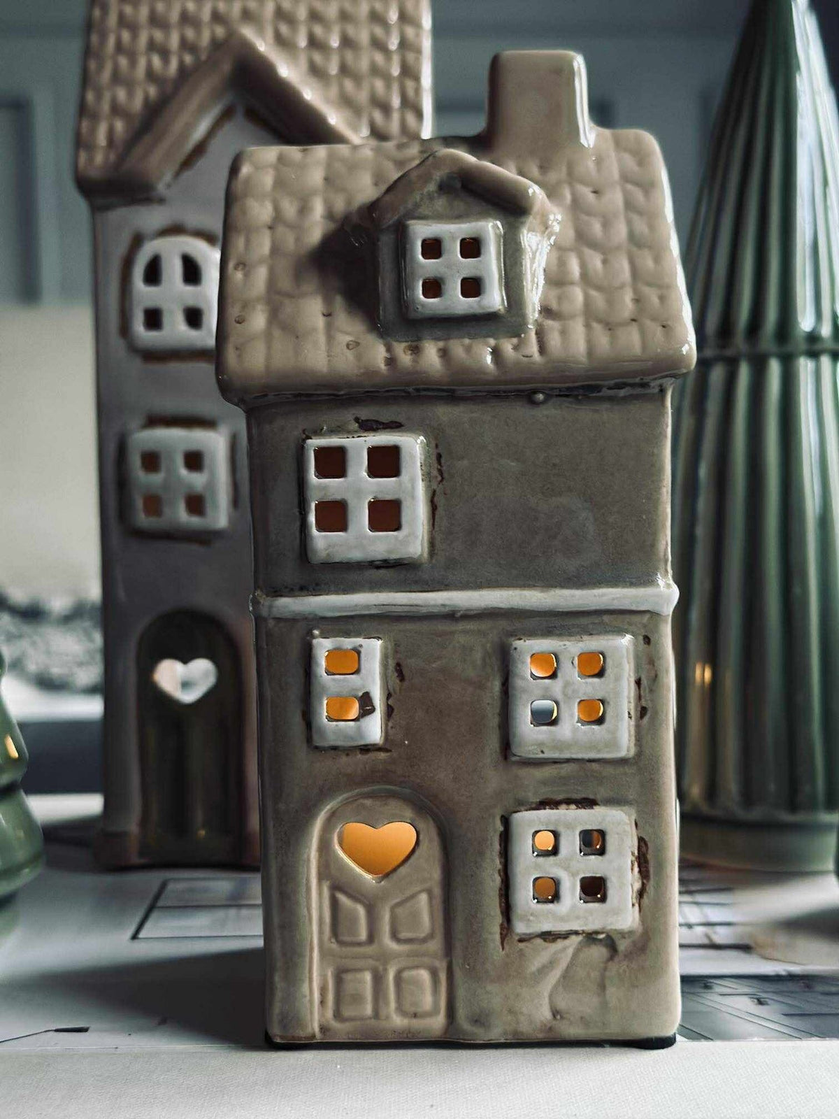 Maison lumineuse céramique