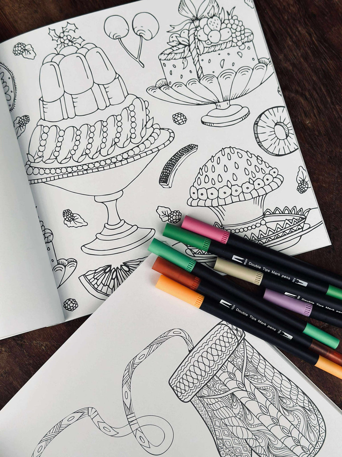 Livre de coloriage pour adultes - Christmas MIX