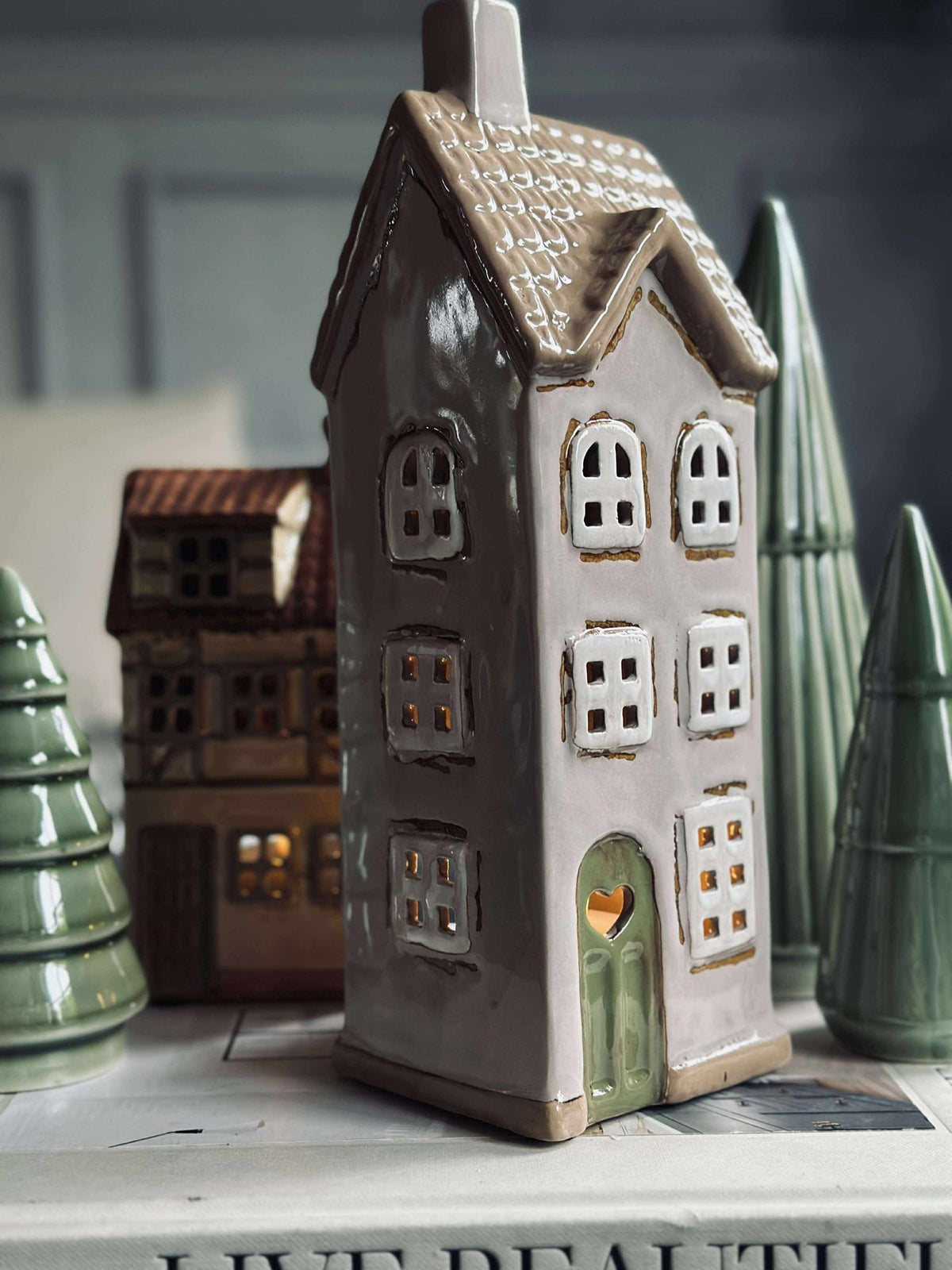 Maison lumineuse Beige - Céramique