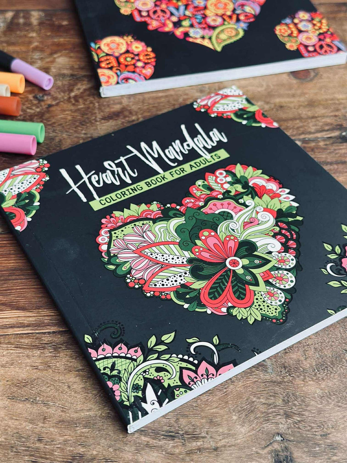 Livre de coloriage pour adultes - Cœurs Mix
