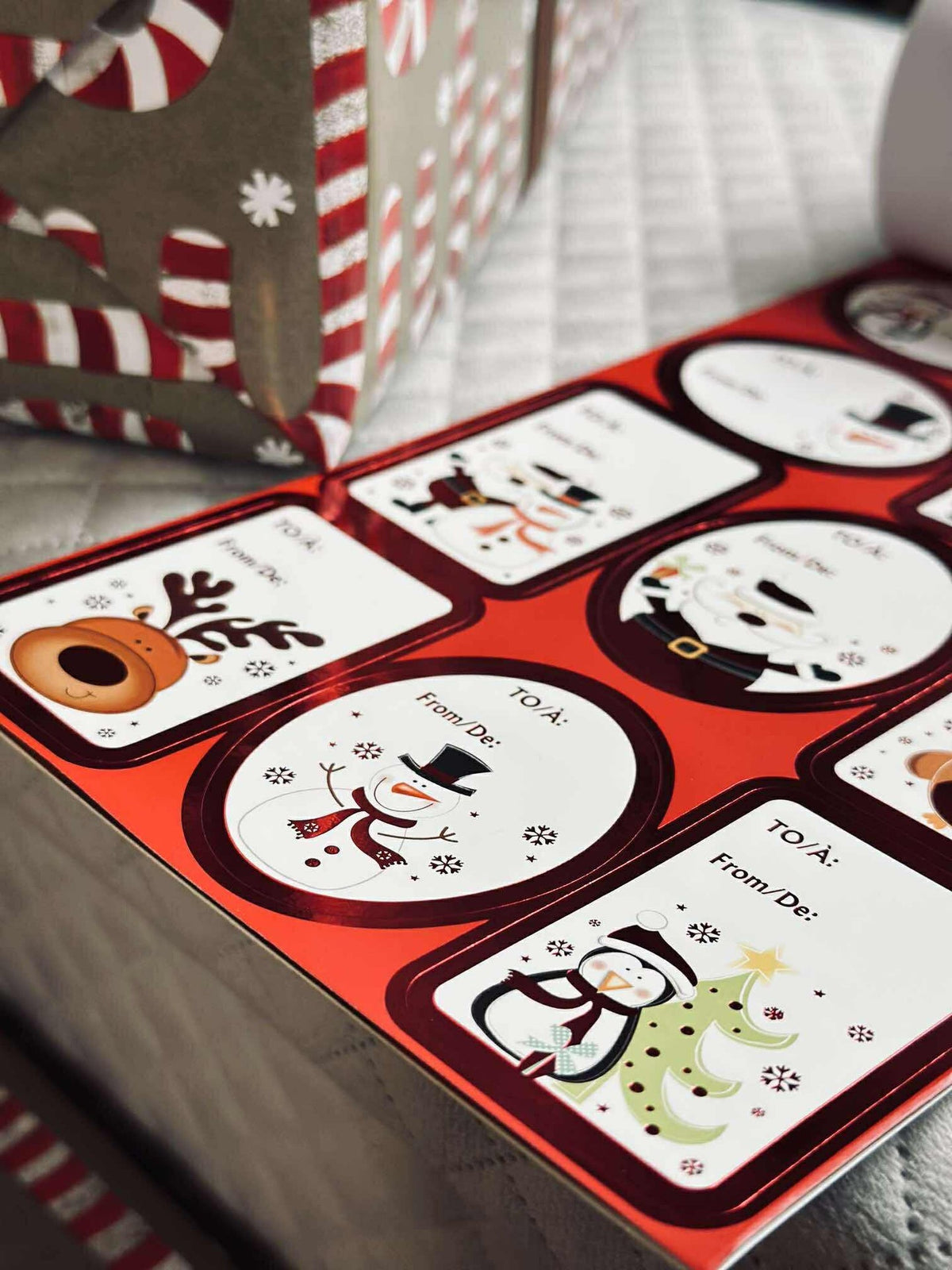 Étiquettes cadeau MIX