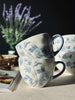 Tasse Flora Bleue
