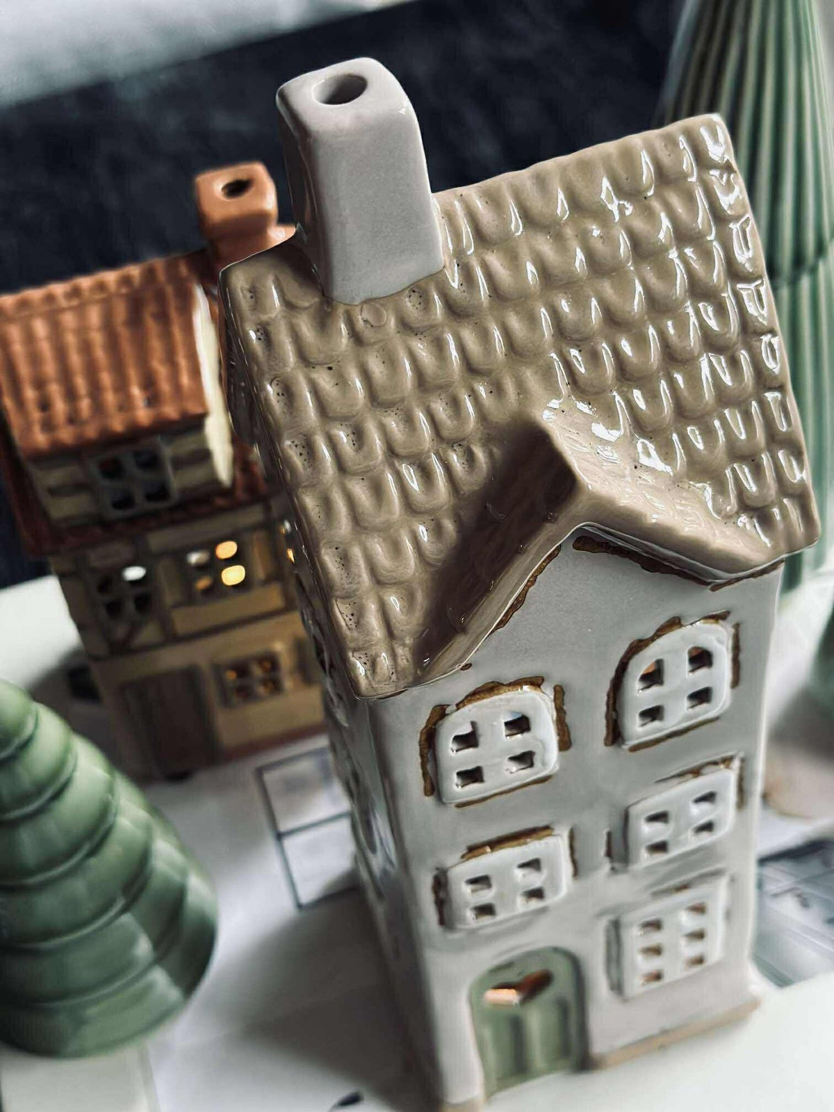 Maison lumineuse Beige - Céramique