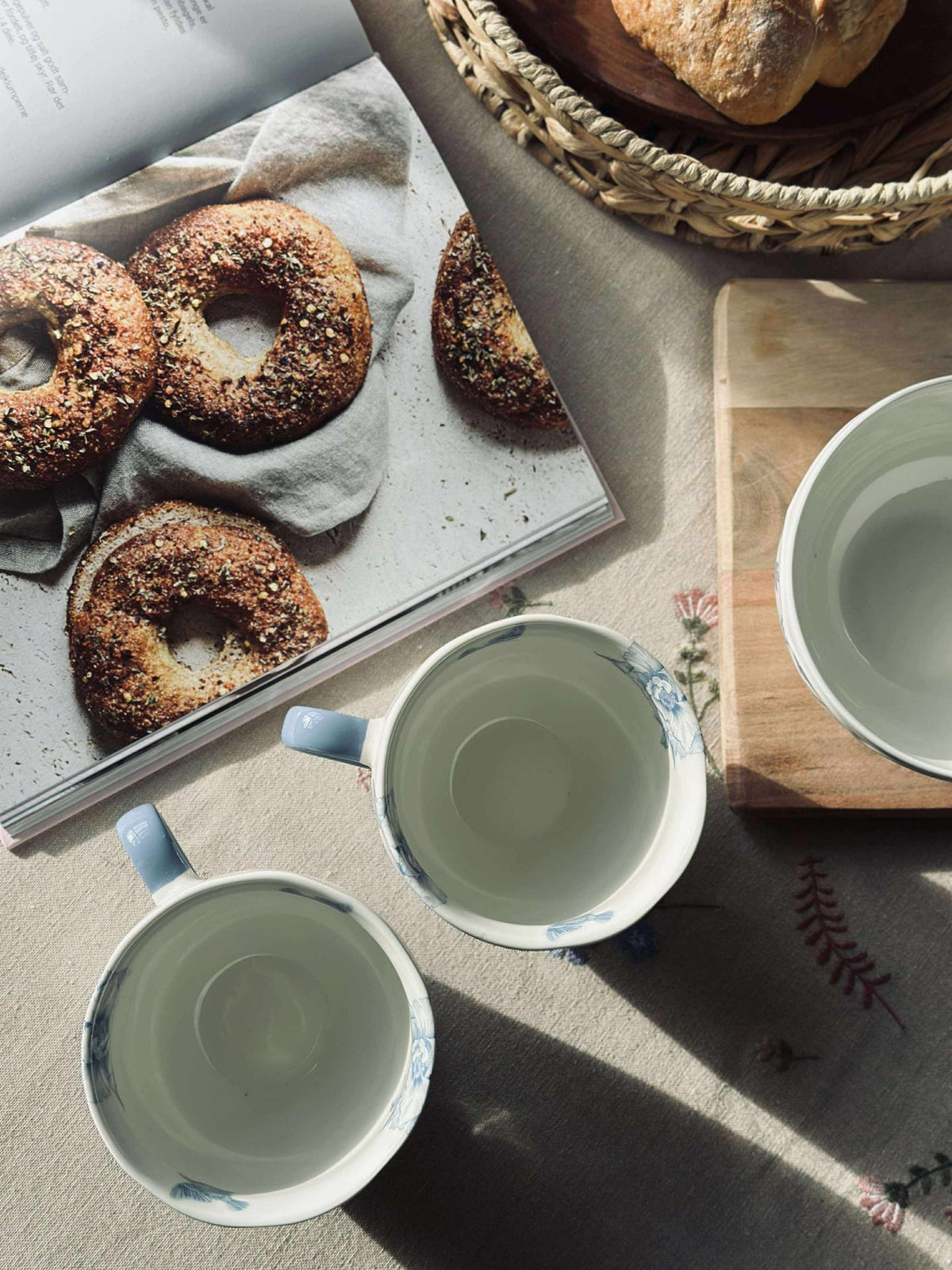 Tasse Flora Bleue