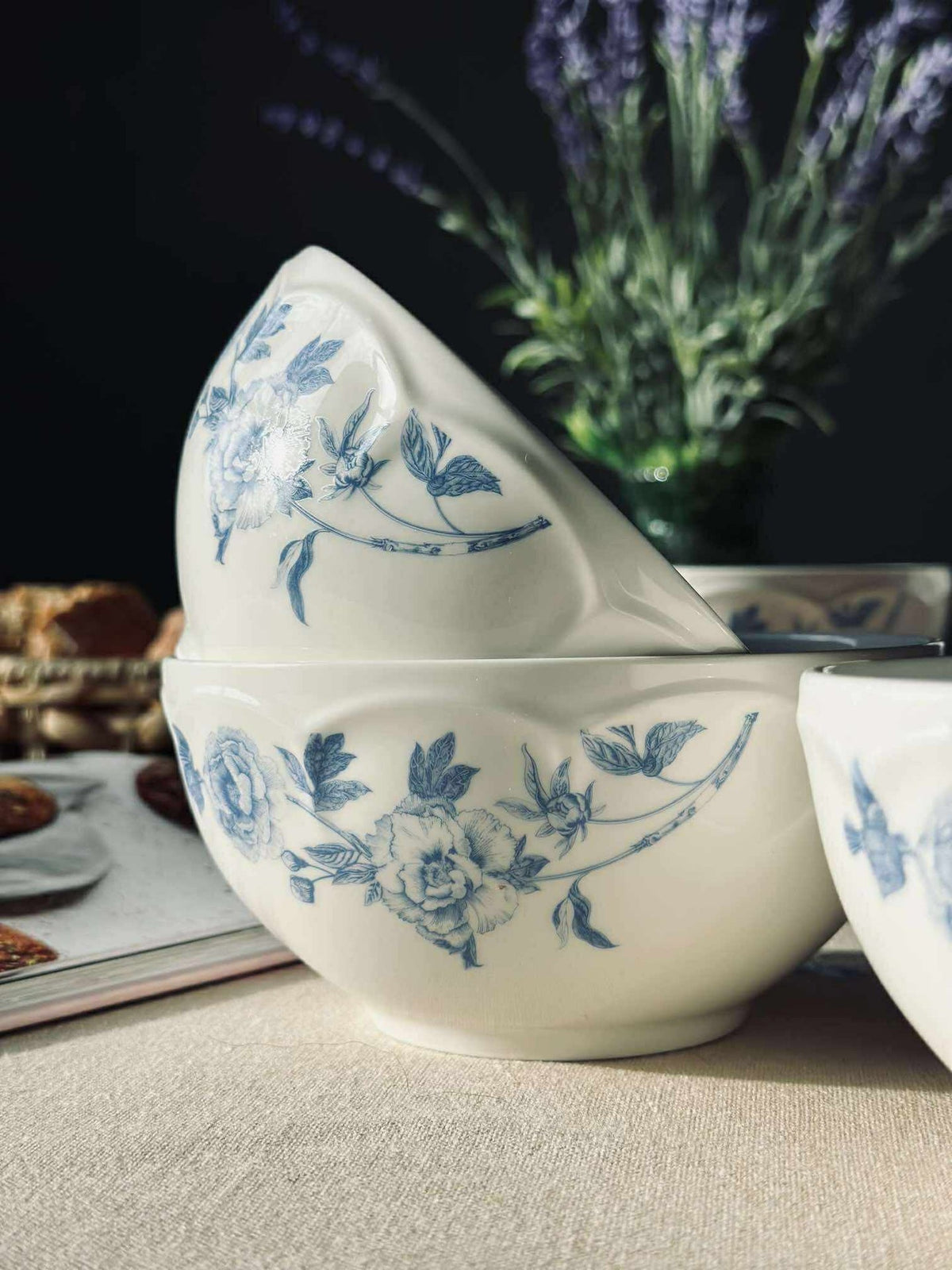 Bol Flora Bleu