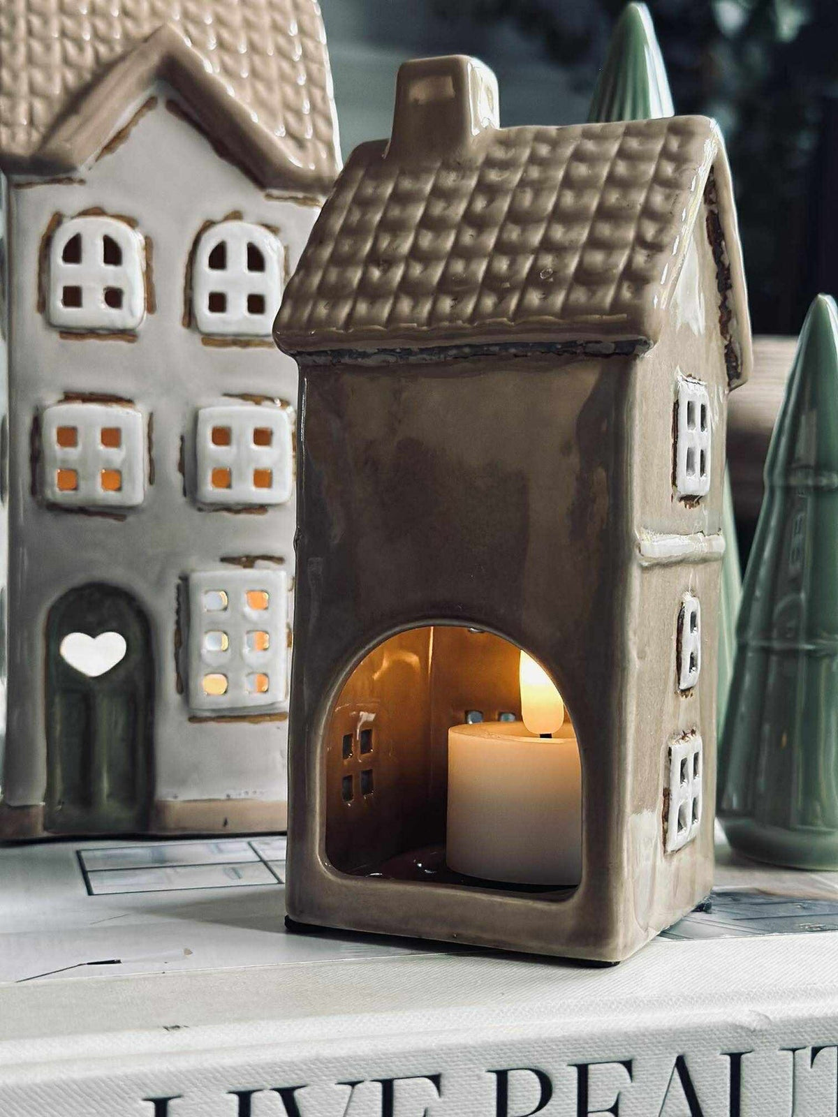 Maison lumineuse céramique