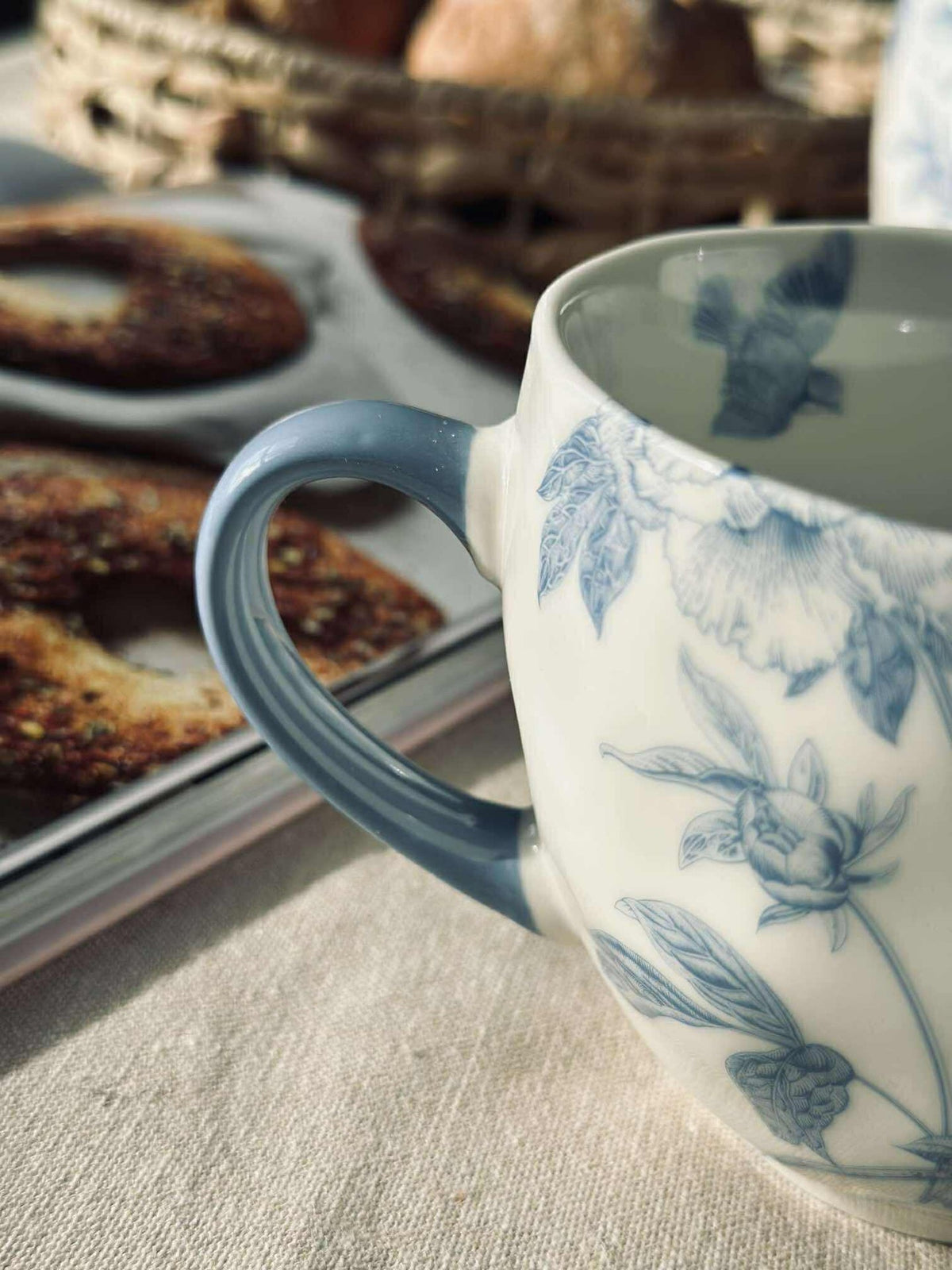 Tasse Flora Bleue