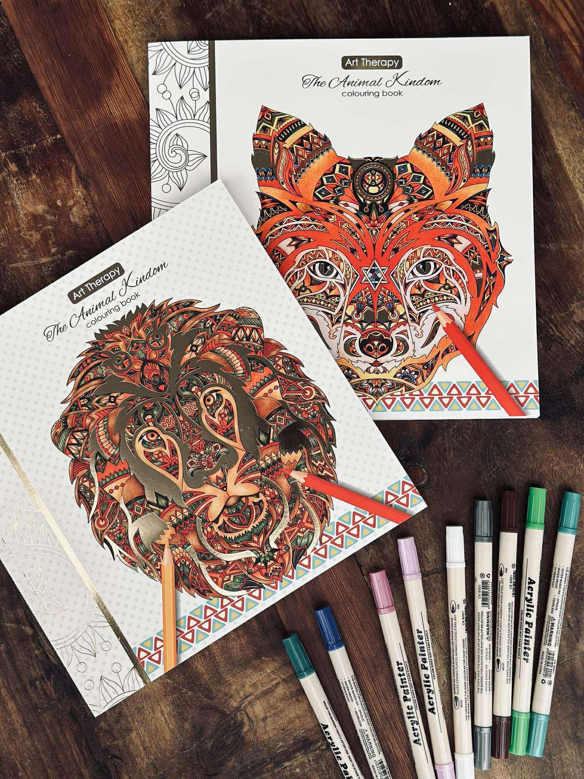 Livre de coloriage pour adultes - Animal MIX