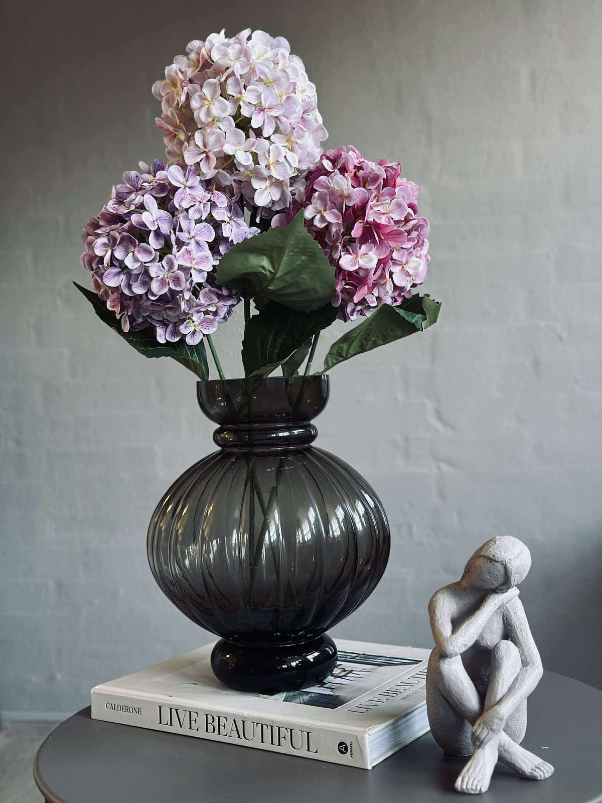 Bouquet - Hortensia Rose / Violet