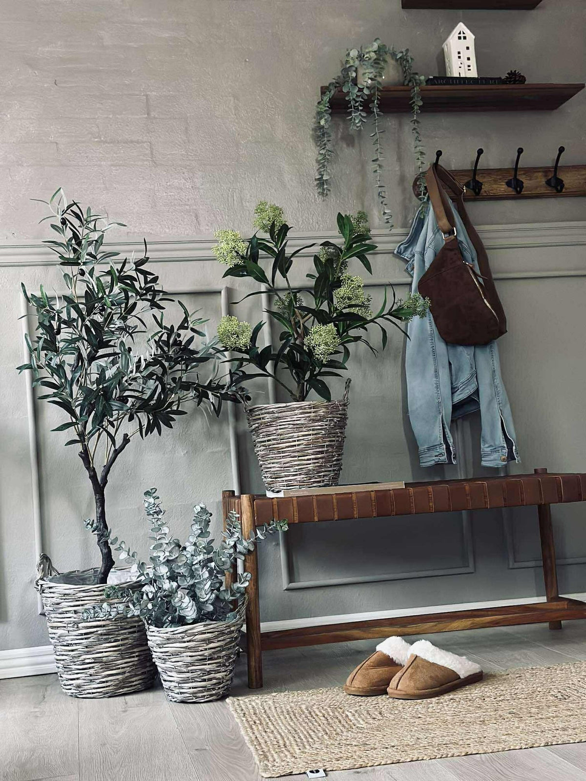 Paniers pour plantes  – Lot de 3 tailles