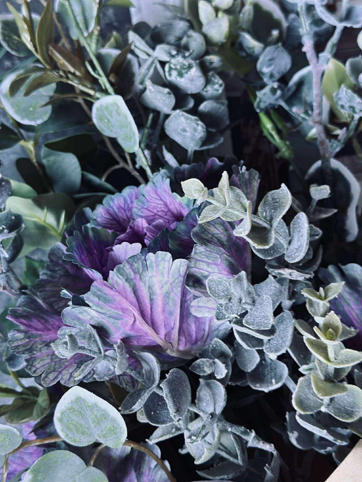 Bouquet - Vert / Violet