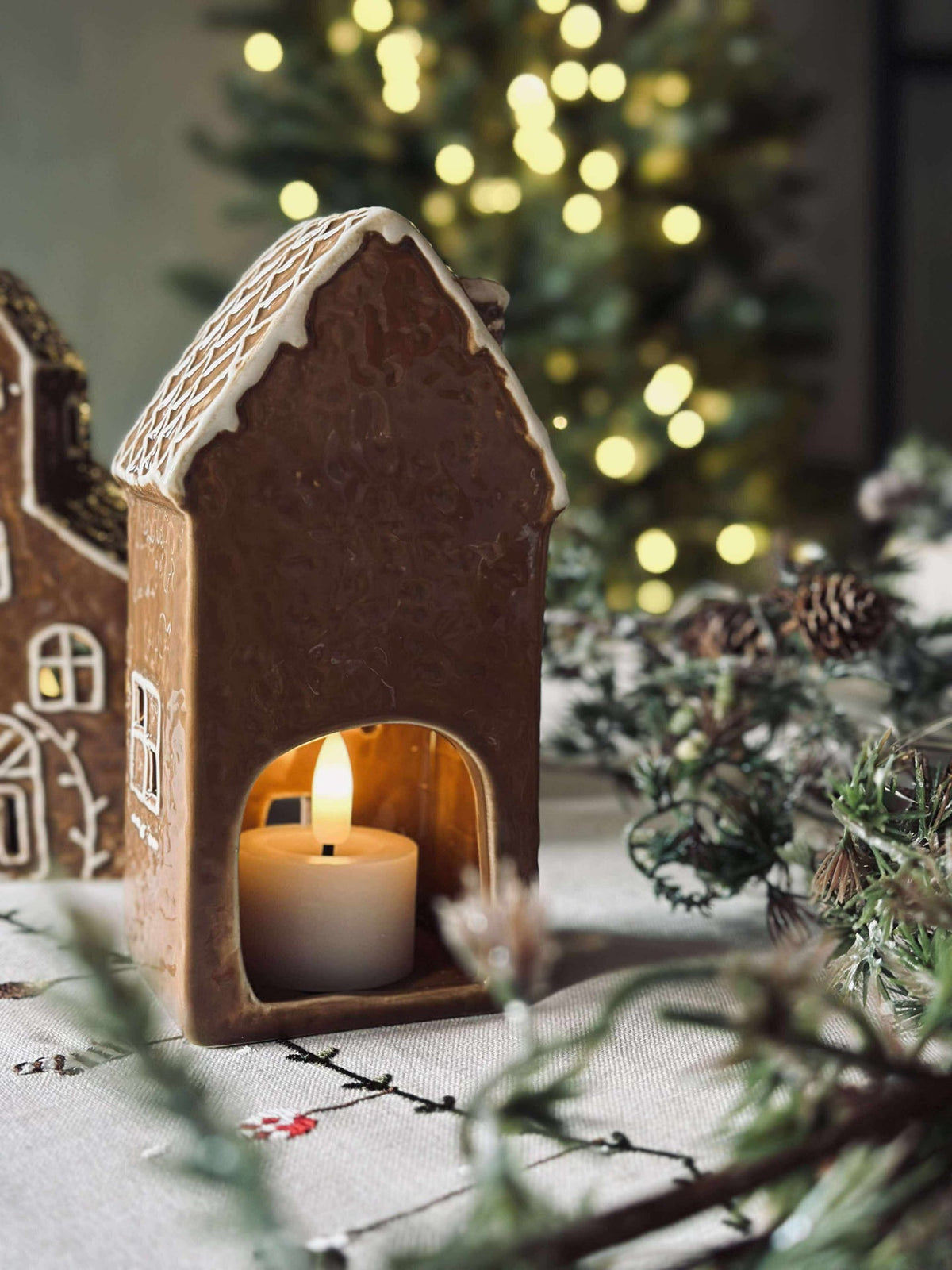 Maison lumineuse - Maison de Noël