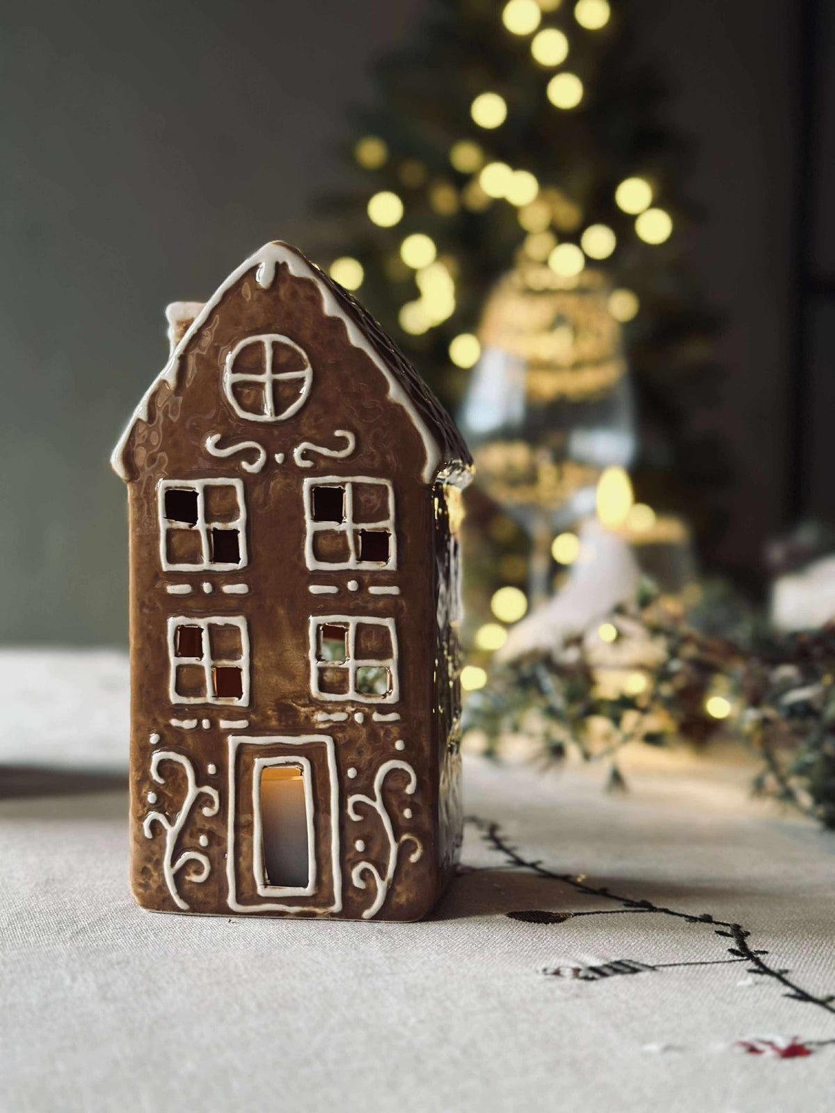 Maison lumineuse - Maison de Noël