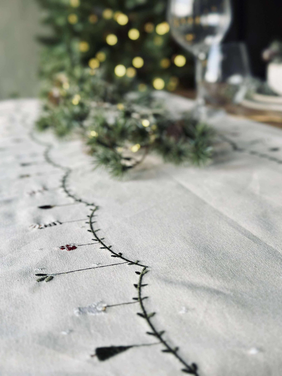Chemin de table de Noël - 40x140 cm