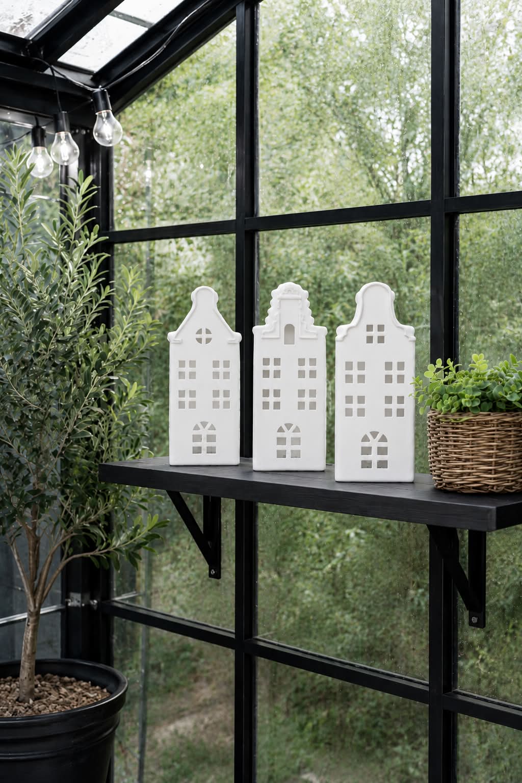 Maison lumineuse à LED - WHITE MIX