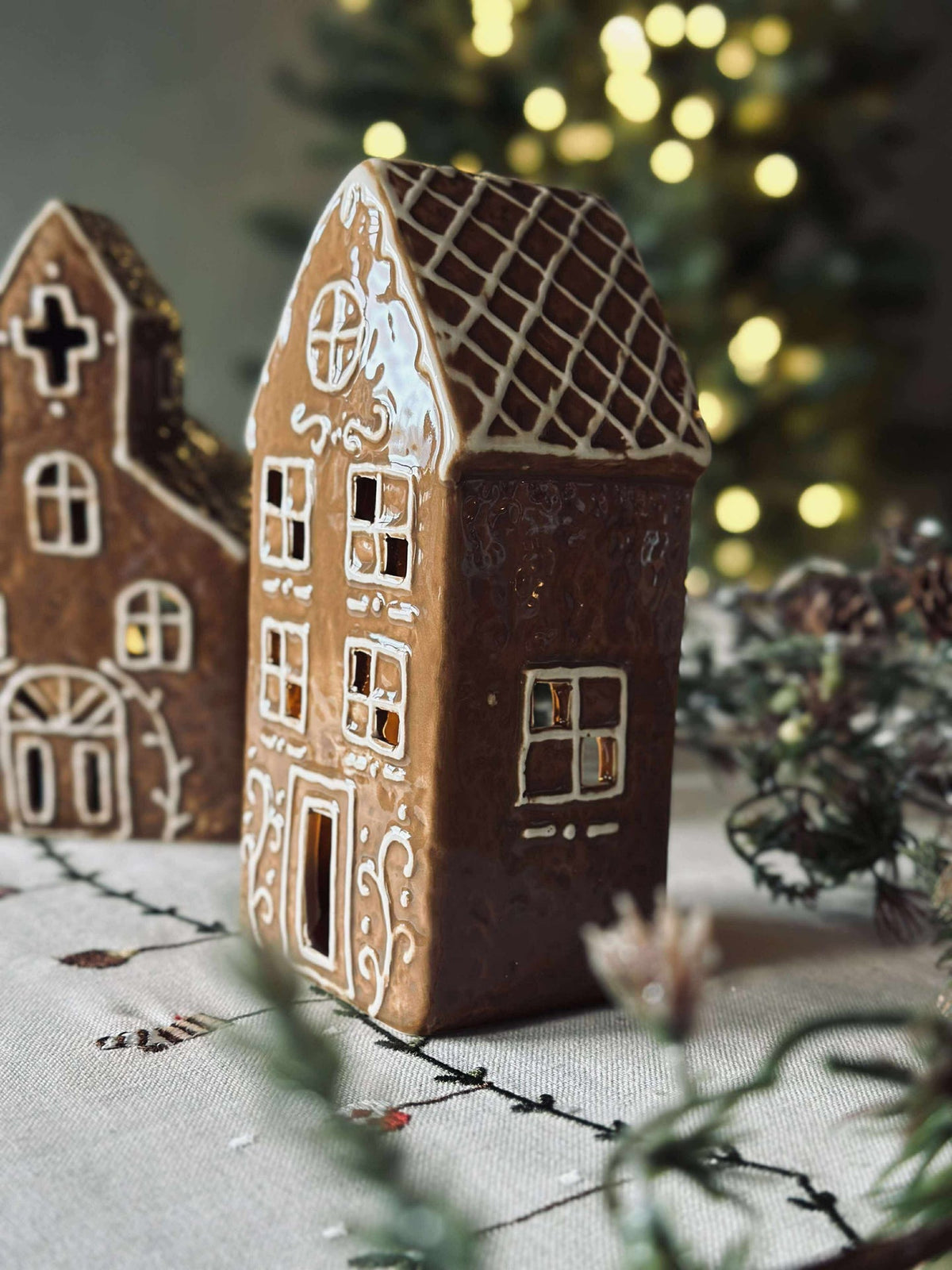 Maison lumineuse - Maison de Noël